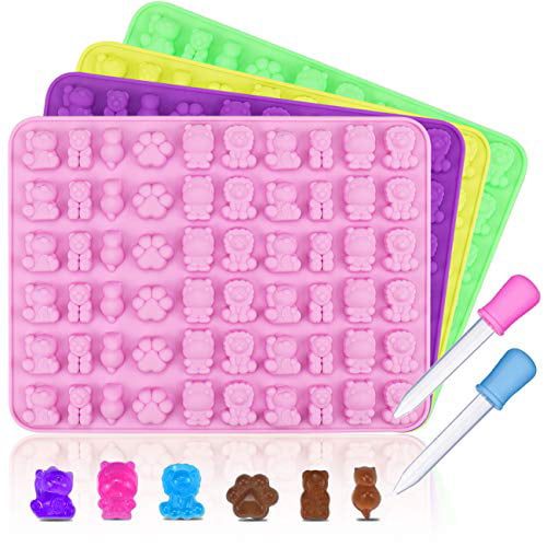 REDUCED Bears & Hippos Silicone Mould Lions